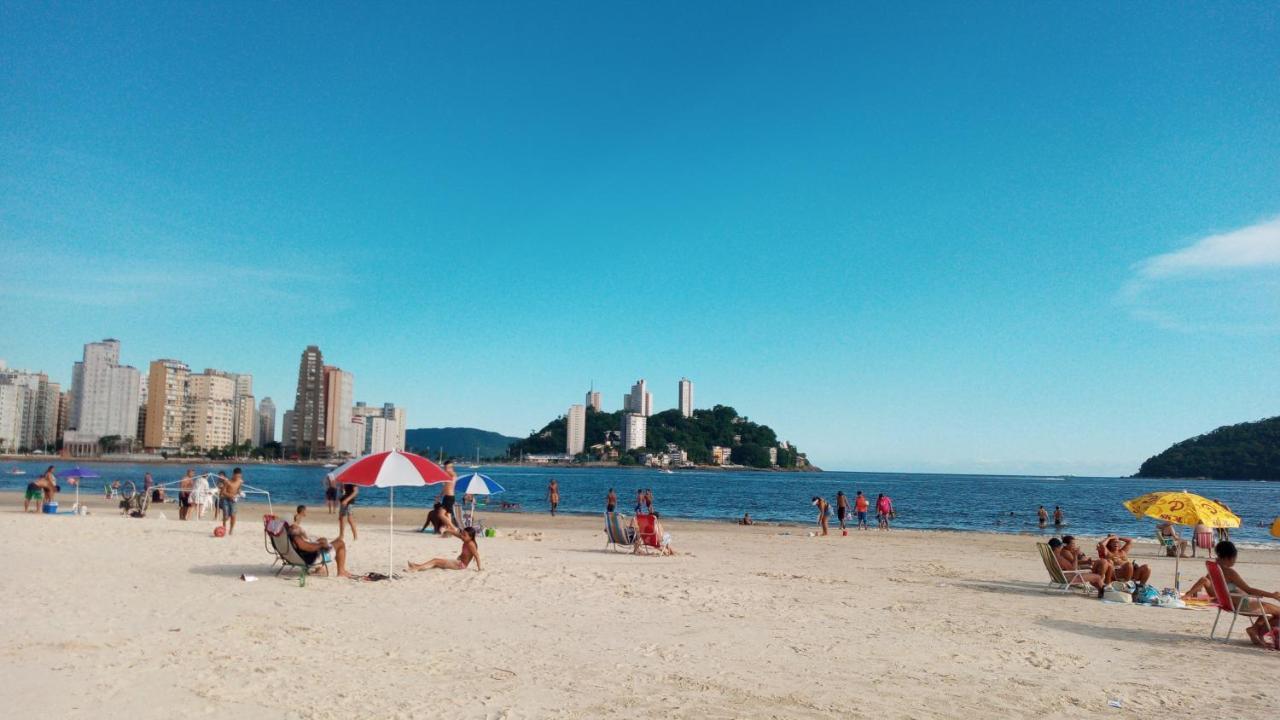 Apartamento tipo Flat Palladium Service São Vicente Esterno foto